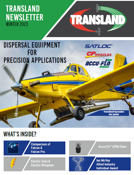 Cover of the Winter 2023 Transland newsletter