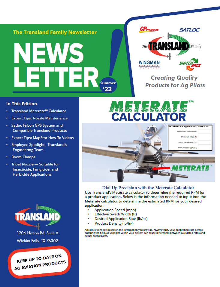 Cover of the Summer 2022 Transland newsletter