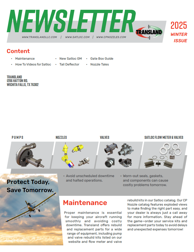 Cover of the Winter 2025 Transland newsletter