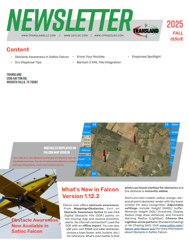 Cover of the Fall 2025 Transland newsletter