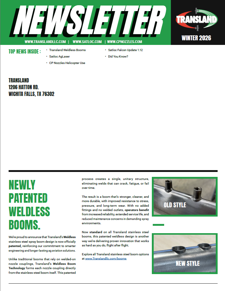 Cover of the Winter 2026 Transland newsletter